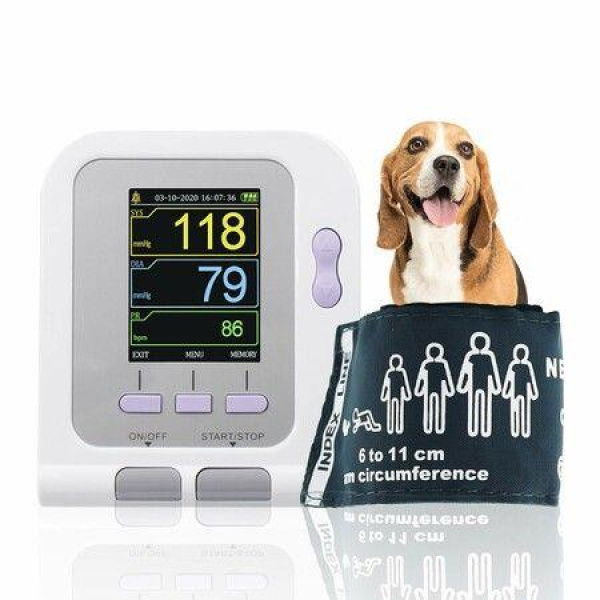 Veterinary Blood Pressure Monitor Dog/Cat/Pet Lamb Horse Electronic Sphygmomanometer With Software FDA Cert.