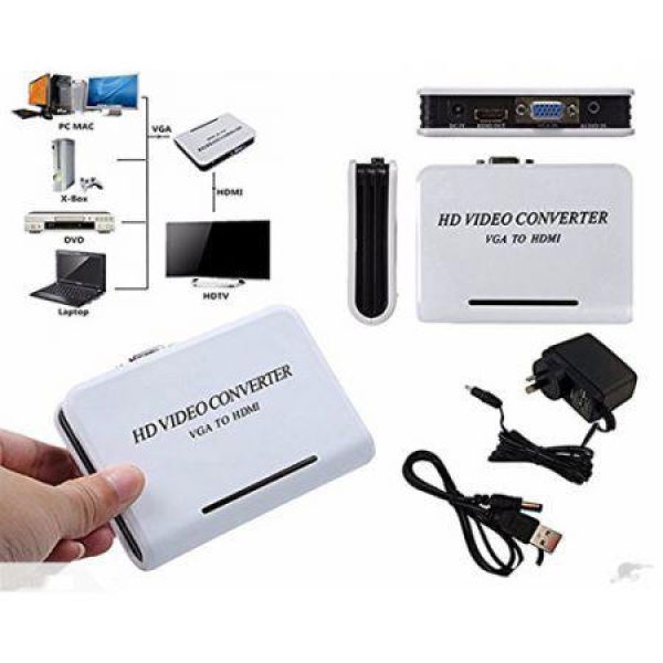 VGA To HDMI HDTV Converter With Audio 1080P