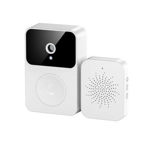 Video Doorbell Camera Smart Remote Visual Doorbell With Voice Change HD Night Vision Auto Capture Cloud Storage