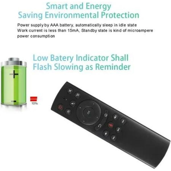 Voice Search & Air Mouse Universal Remote for Nvidia Shield, Android TV & Media Players