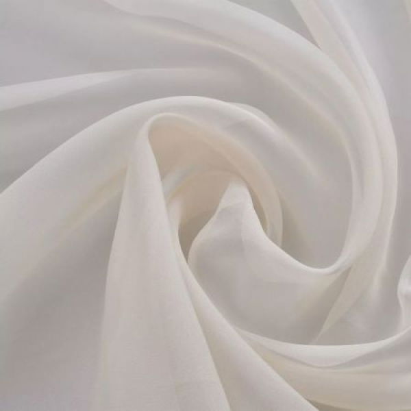 Voile Fabric 1.45 X 20m Cream.