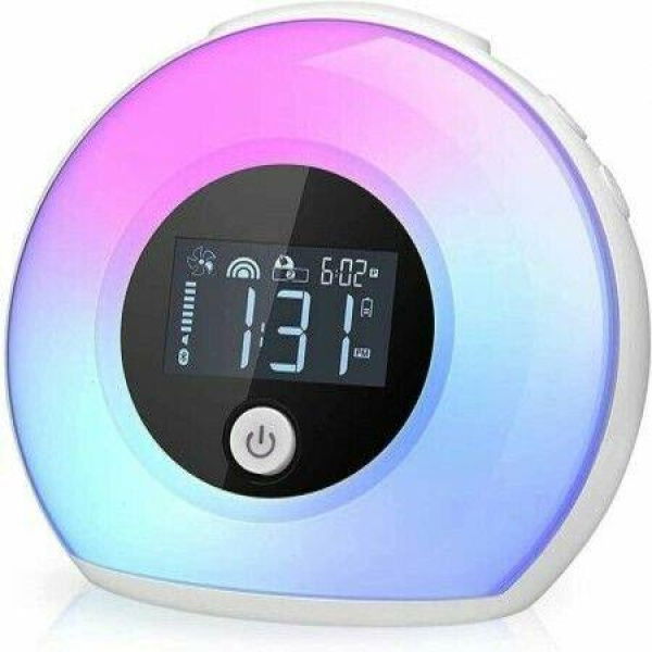 Wake Up Light Bluetooth Speaker Table Lamp Alarm Clock Night Light Bluetooth Speakers Lamp