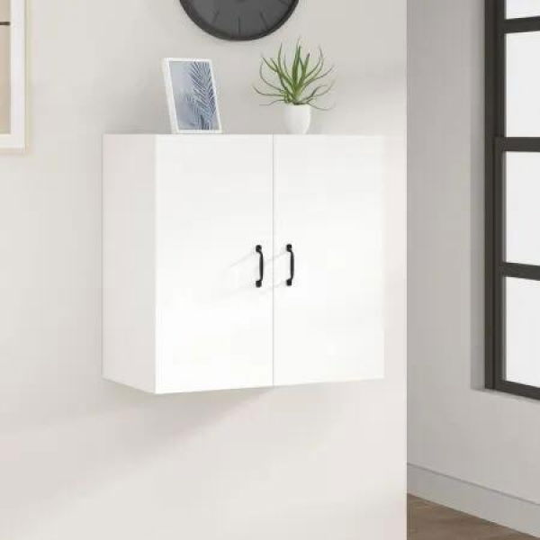 Wall Cabinet White 60x31x60 cm Engineered Wood