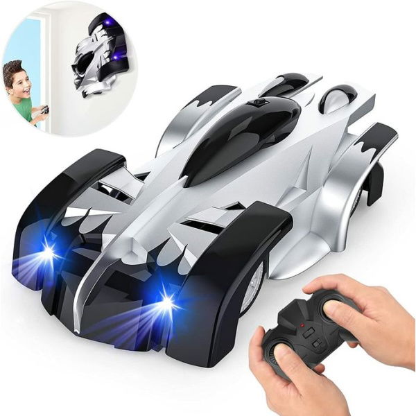 Wall Climbing Remote Control Car Dual Mode 360 Rotating RC Stunt Cars With Headlights Rechargeable Toys For Kids Boys Gift.