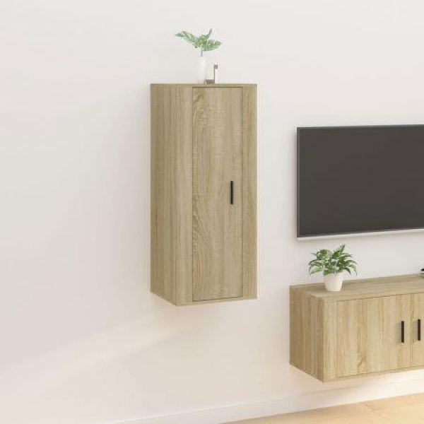 Wall-mounted TV Cabinet Sonoma Oak 40x34.5x100 Cm.