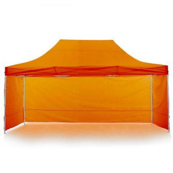 Wallaroo 3x4.5m Pop-Up Gazebo - Orange.