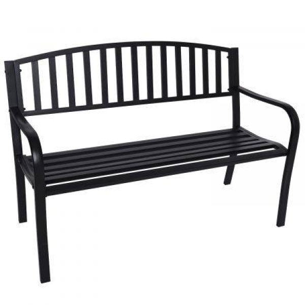 Wallaroo Steel Outdoor Garden Bench 2 To 3-Seater - Classic