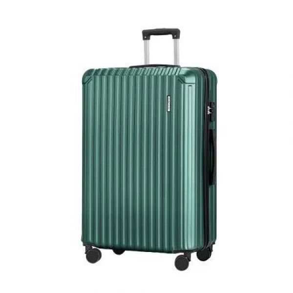 Wanderlite 28'' Luggage Travel Suitcase Set TSA Carry On Hard Case Green