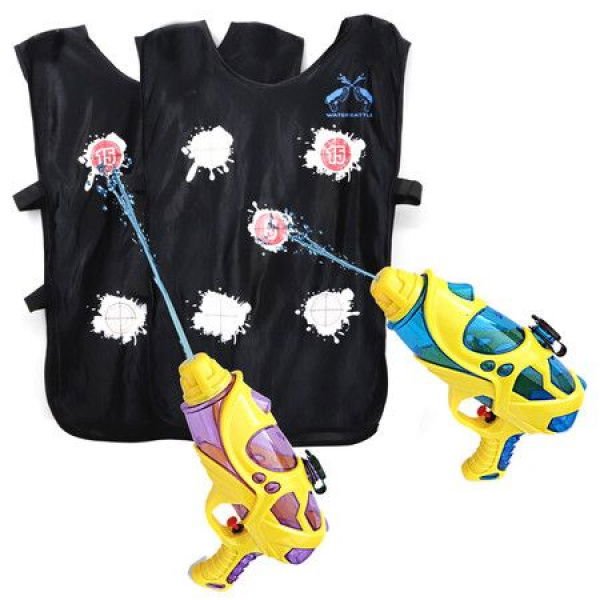 Water-Activated Target Vests For Water Guns (1 Pack) For Boys And Girls Ages 8+