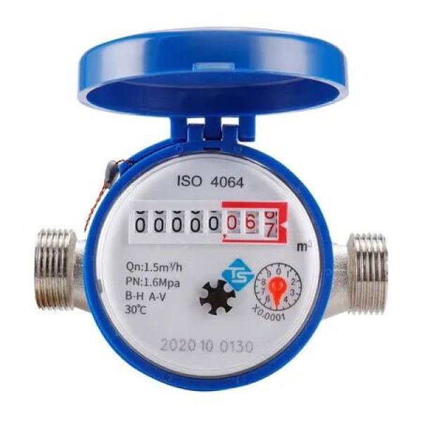 Water Meter Pulse Output Cold Water Flow Meter Garden Home smart water meter water saving residential irrigation system