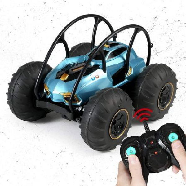 Waterproof Remote Control Car 360 Rotating All-Terrain Electric Remote Control 2.4G Off-Road Monster Trucks Toy.