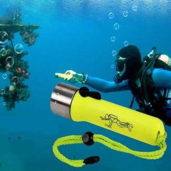 Waterproof T6 LED Scuba Diving Flashlight Torch Underwater Lamp Light