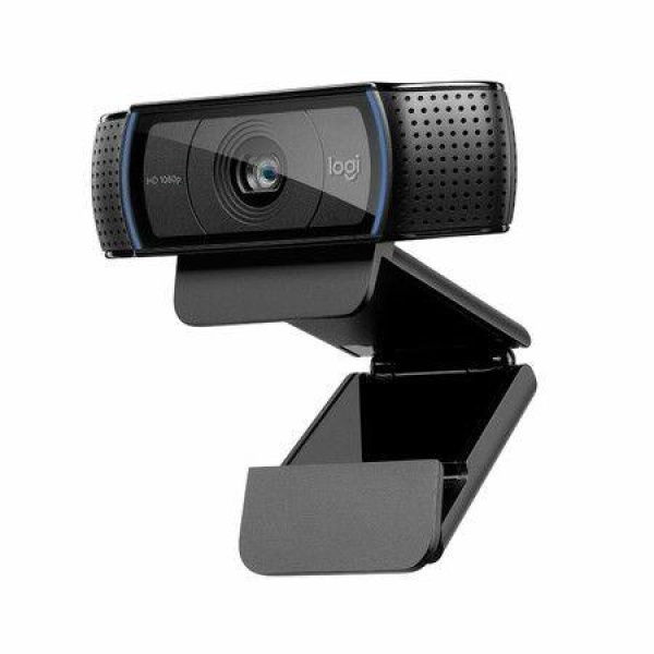 Webcam Full HD 1080p/30fps Video Calling Works With Skype Zoom FaceTime Hangouts - PC/Mac/Laptop/MacBook/Tablet - Black.