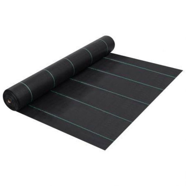 Weed & Root Control Mat Black 1x200m PP.