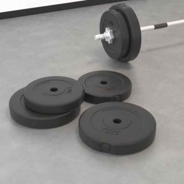 Weight Plates 4 Pcs 30 Kg Cement