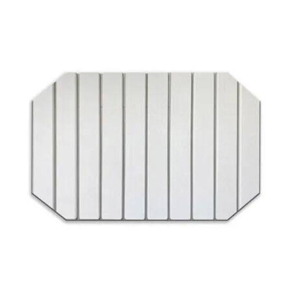 White 60*39c Octagonal Diatomaceous Earth Drying Mat Foldable Multifunctional Water Absorbent for Kitchen Countertops