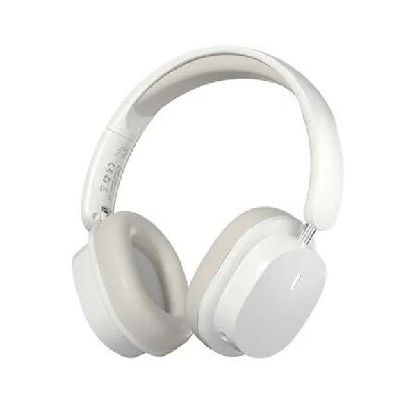 White Bluetooth Gaming Headset Noise-Canceling Wireless for Calls & Gaming HIFI spatial sound effects