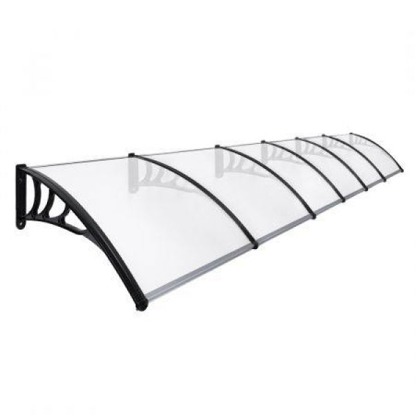 Window Door Awning Outdoor 1M X 6M Transparent 1x6M