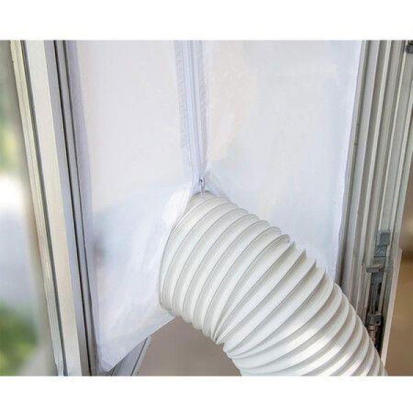 Window Seal for AC Unit, Sealing AC with Zip and Adhesive Fastener, Maximum Length of 400CM