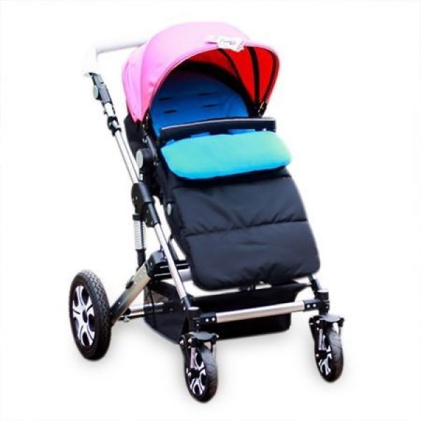 Windproof Babies Sleeping Bag Cold-proof Stroller Mat Foot Cover