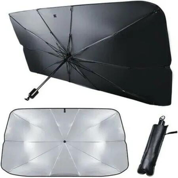 Windshield Sun Shade Car UV Heat Protector Foldable Visor Reflector Umbrella 145x79cm