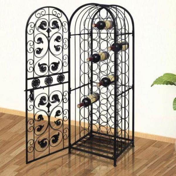 Wine Rack For 45 Bottles Metal