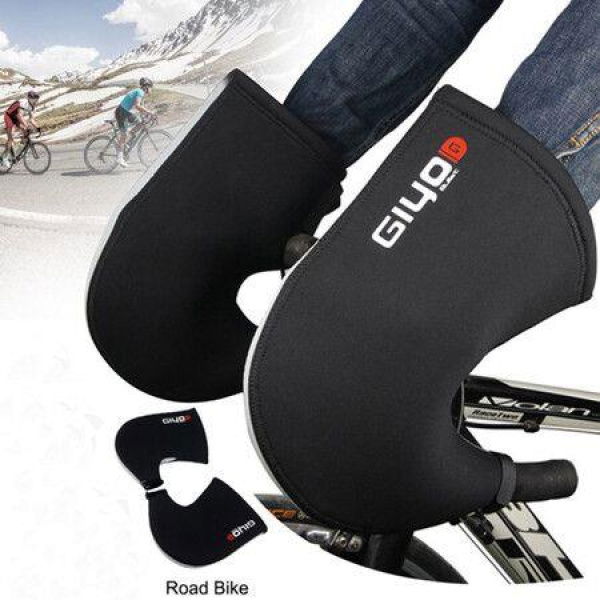 Winter Cycling Gloves Warmer Cover MTB Road Bike Handlebar Mittens Hand Gloves For Men Women - (Road Bike Gloves)