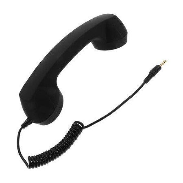 Wired Headphones Handsets 3. 5mm Retro Telephone Handset Cell Phones for Kids