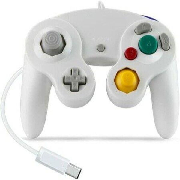 Wired Shock Classic Controller Gamepad Joystick Joypad Compatible For Nintendo GameCube NGC Wii Console Video Games Color