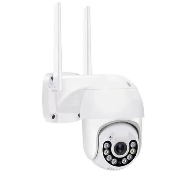 Wireless 8MP 4K PTZ IP Camera with Auto Tracking - Outdoor Security Camera for Home Surveillance