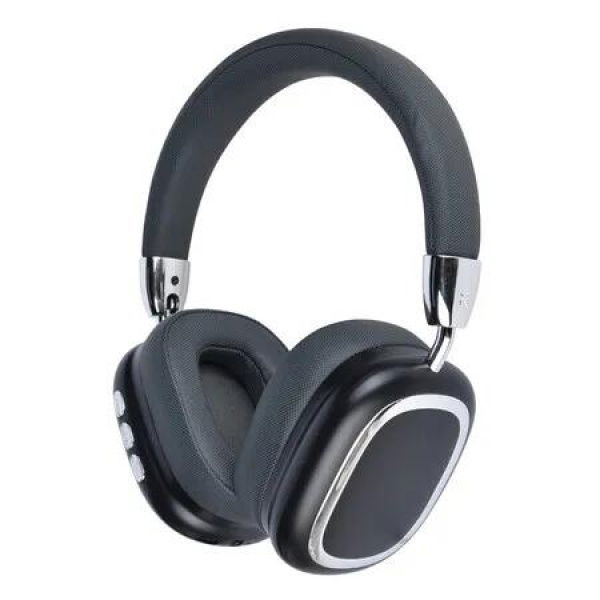 Wireless Bluetooth Headphones,HiFi Stereo Over Ear Headphones with Microphone,Foldable Lightweight Bluetooth 5.3 Headphones for Travel Office,Black