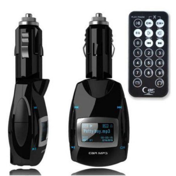 Wireless Car Kit FM Transmitter MP3 Music Player Modulator Blue