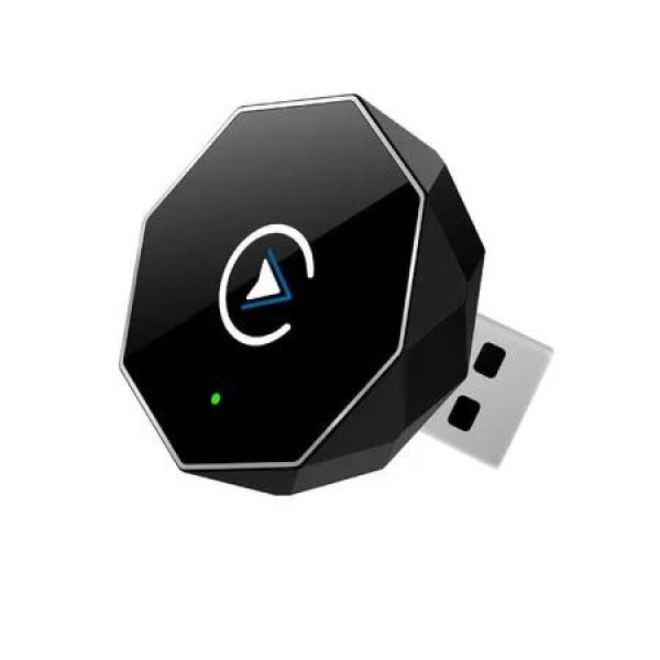 Wireless CarPlay Adapter with Mini Design for Vehicles with Integrated CarPlay Plug and Play without Delay for iPhone 12+ and Android 11+