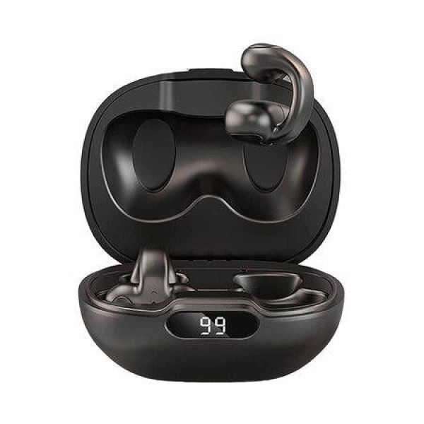 Wireless Ear Clip Bone Conduction Headphones 5.3 Mini Wireless Ear Clip Bone Conduction Earbuds.