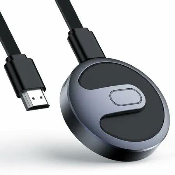 Wireless HDMI Display Dongle Adapter Plug Play Portable Video Audio Streaming to HDTV Projector Monitor from Laptop PC Smartphone