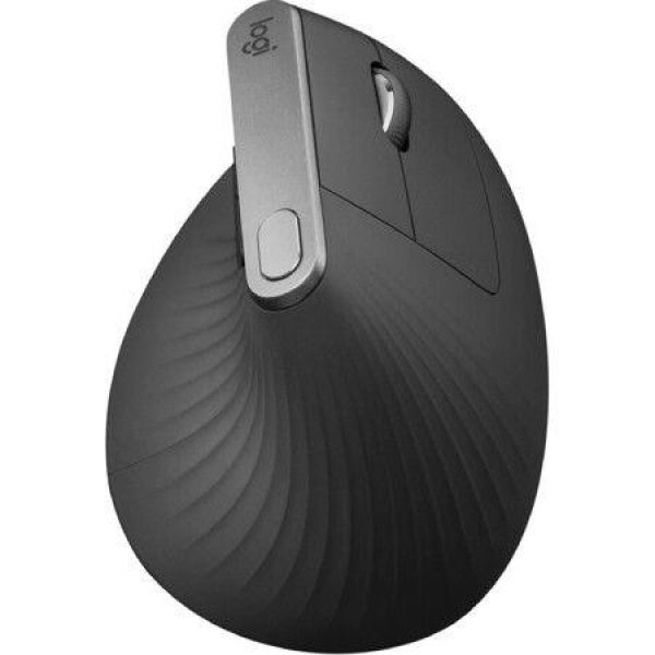 Wireless Mouse Control And Move Content Between 3 Windows And Apple Computers (Bluetooth Or USB) Rechargeable Graphite.