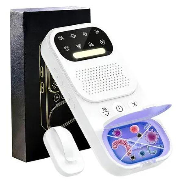 Wireless Smart Bed wetting Alarm, Suitable for Boys, Girls, and Older Kids with UV Mode, Night Light, for Nighttime bedwetting Training