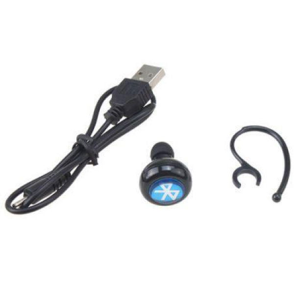 Wireless Stereo Bluetooth Earphone Headphone For Mobile Cell Phone Laptop Tablet - Black