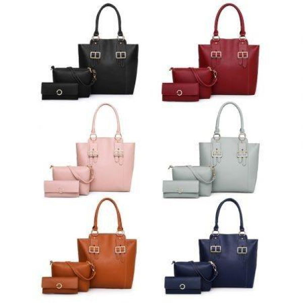 Women Handbag Shoulder Bag Purse Set