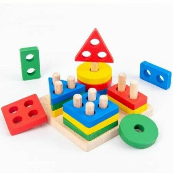 Wooden Educational Toys For 3 4 5 Year Old Boys Girls Toddler