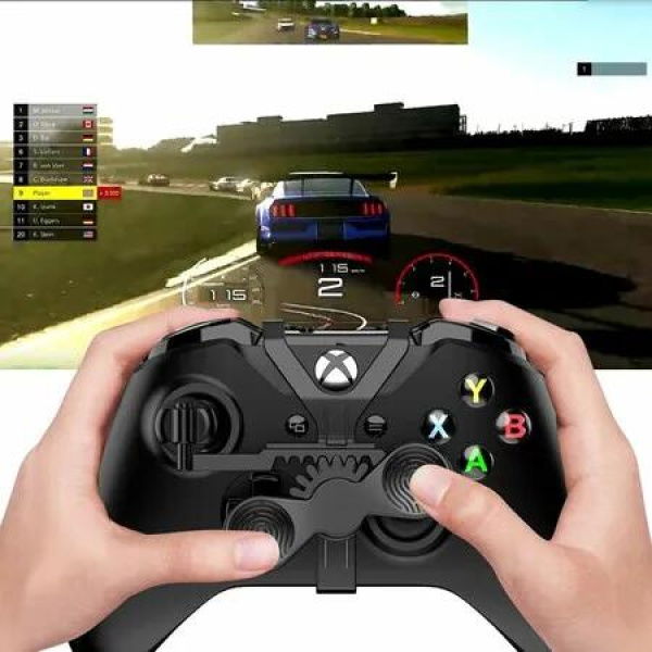 Xbox One Mini Steering Wheel, Xbox One Controller Add on Replacement Accessories for All X-box Racing Game