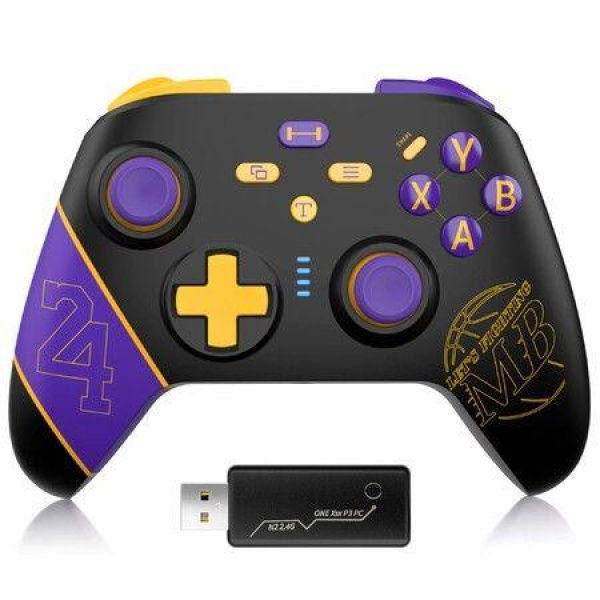 Xbox One Wireless Controller For Xbox One/One S/Series S/Series X/PS3/PC. Xbox 1 Controller Wireless With 2.4G Adapter. Programmable Dual Vibration Turbo Function.