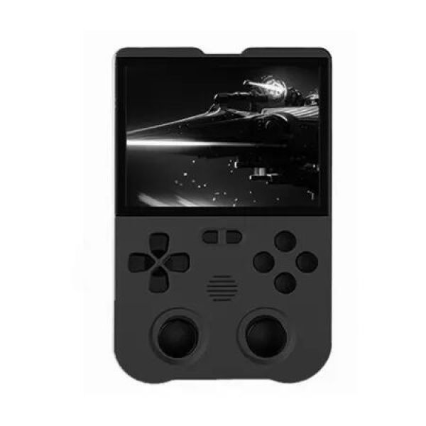 XU10 Retro Handheld Game Console with 10000+ Games , 64G 3.5 inch IPS Screen Linux System, Portable Video Game Console (Grey)