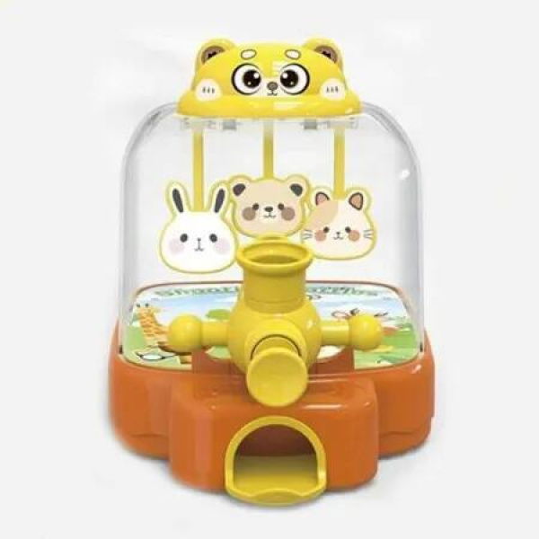 Yellow Pachinko Launch Toy Educational Board Game for Children Marble Machine Perfect for Kindergarten Gifts and Rewards