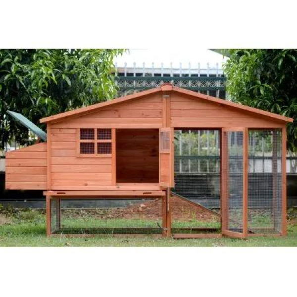 YES4PETS XL Chicken Coop Rabbit Guinea Pig Hutch Ferret Hen House