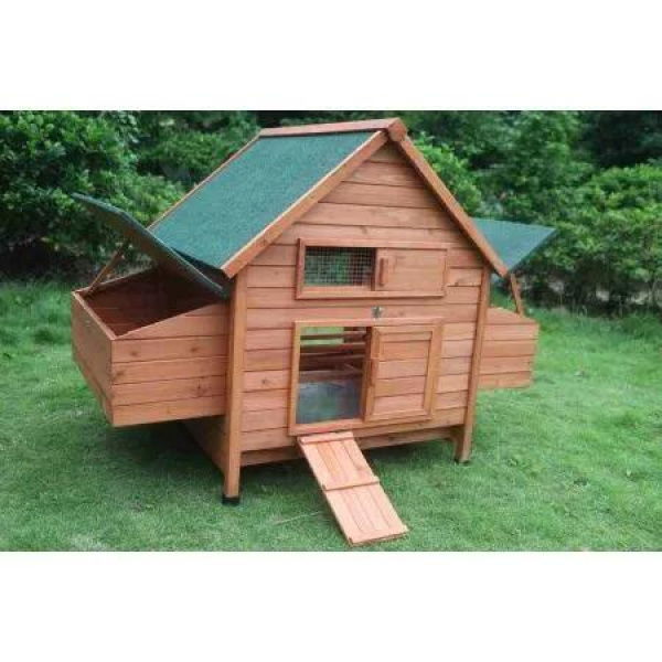 YES4PETS XL Chicken Coop Rabbit Hutch Cage Hen Chook House