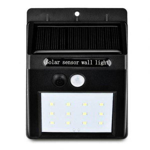 YM - SHS - 001 12 LEDs IP65 Solar Motion Sensor Wall Light