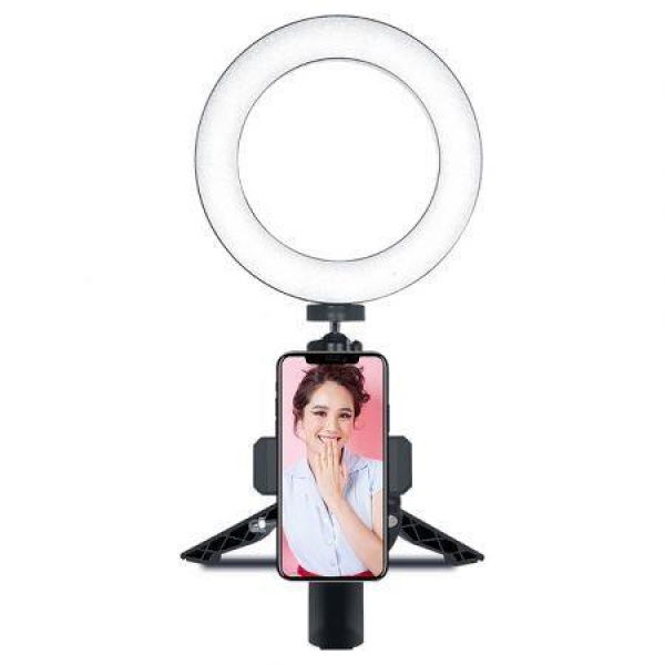 YWXLight Ring Light With Tripod Bracket Mini LED Video Light 3 Lighting Modes