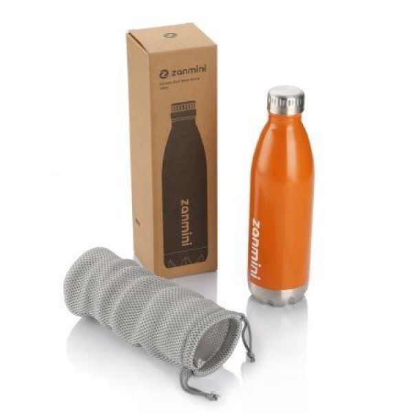 Zanmini Stainless Steel Cola Vacuum Insulated Water Bottle 500ML