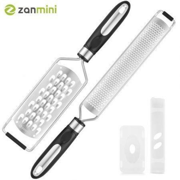 Zanmini ZGC Lemon Zester And Cheese Grater Set